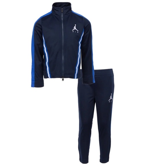 navy blue jordan tracksuit
